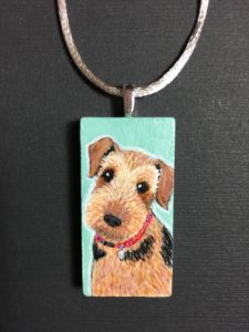 custom pet portrait teddy pendant WP SMART SLIDER melissa